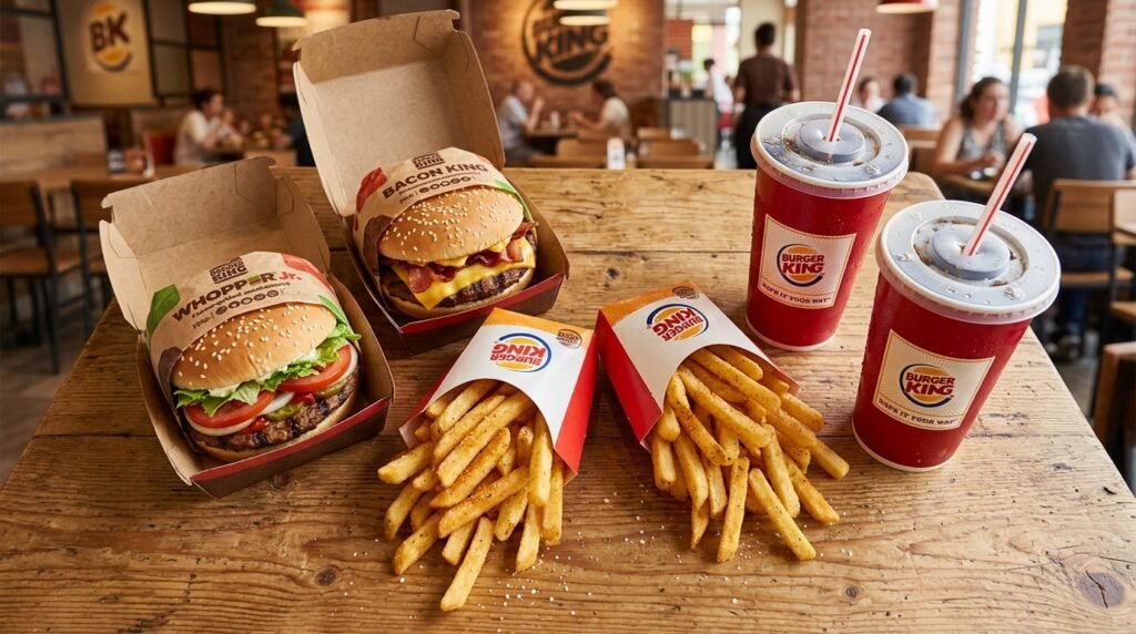 Burger King Bundle-Deal: zwei Burger-Menüs günstig als King Deal