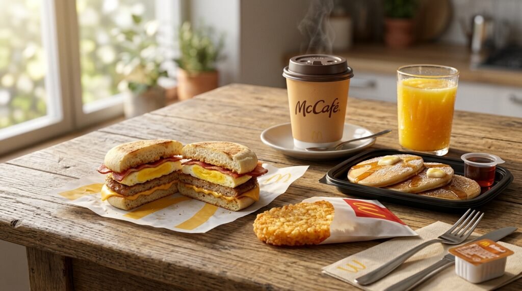 McDonald's Frühstück 2026: McMuffin und Kaffee