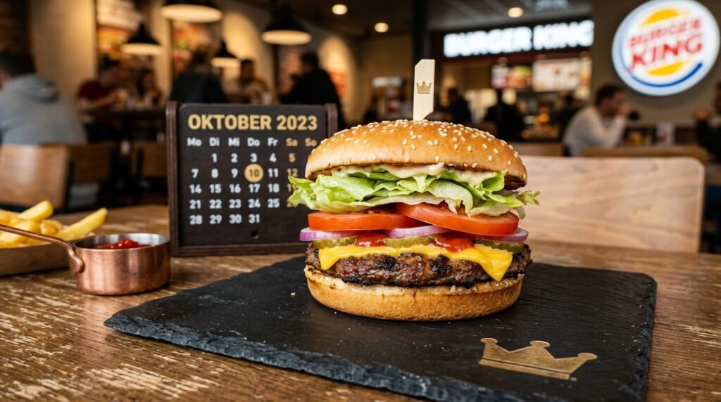 Burger King King des Monats – monatlicher Aktionsburger günstig bestellen