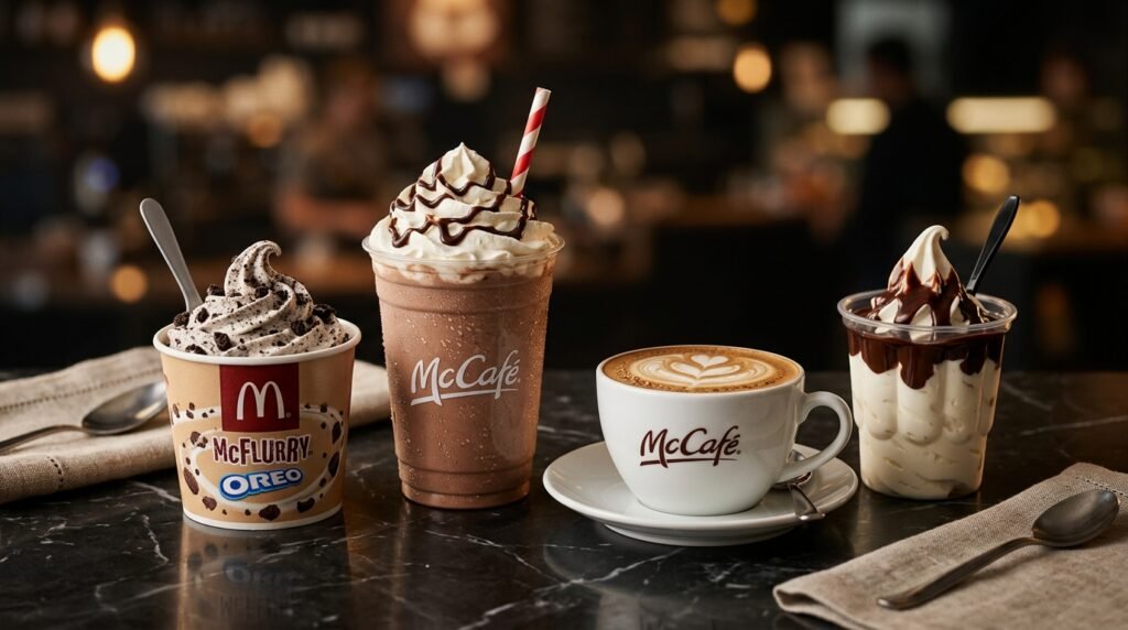 McCafé Getränke zum Frühstück