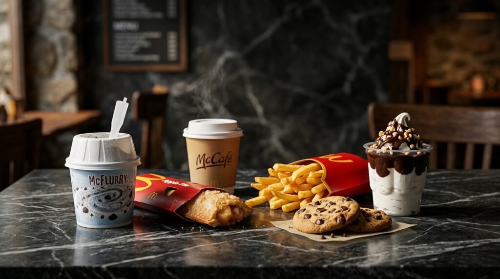 McSmart Snacks 2026: McFlurry, McSundae, kleine Pommes, Apfeltasche, Cookies und McCafé Kaffee