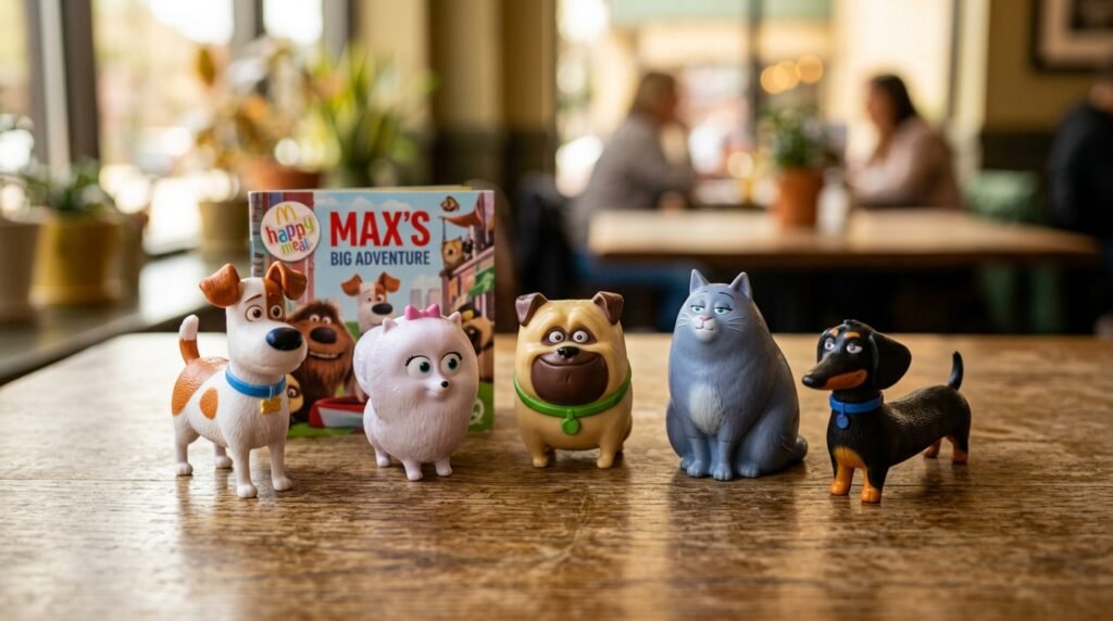 McDonald's Happy Meal Spielzeug 2026 – Sammlerfiguren und Kinderbuch aus der aktuellen Kollektion